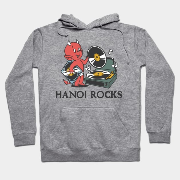 hanoi devil record Hoodie by mantaplaaa